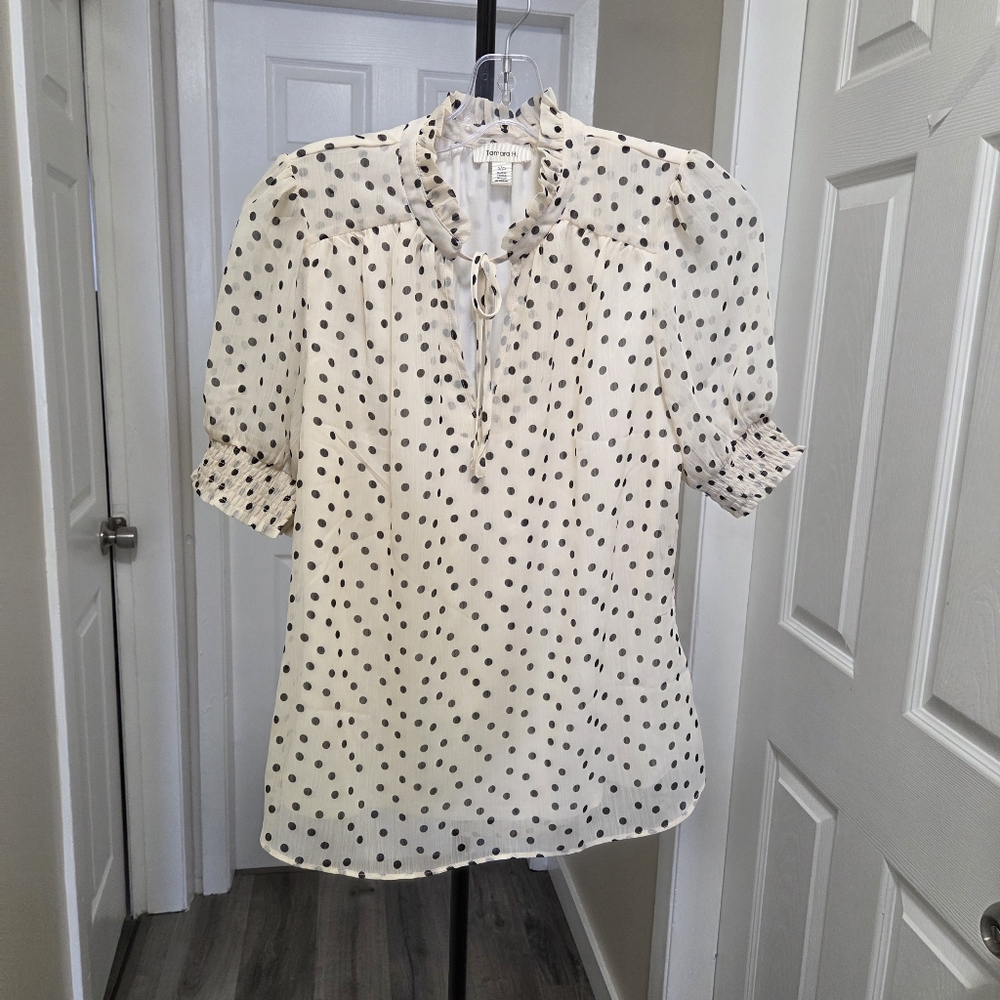 Tamara H. Dotted Top